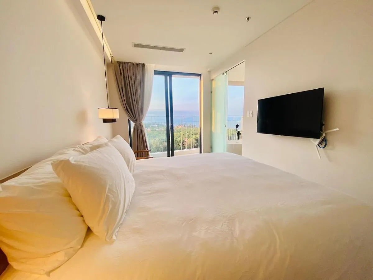 アパート Coastal Apt Panoramic Oceanview Free Swimmingpool ホイアン ベトナム
