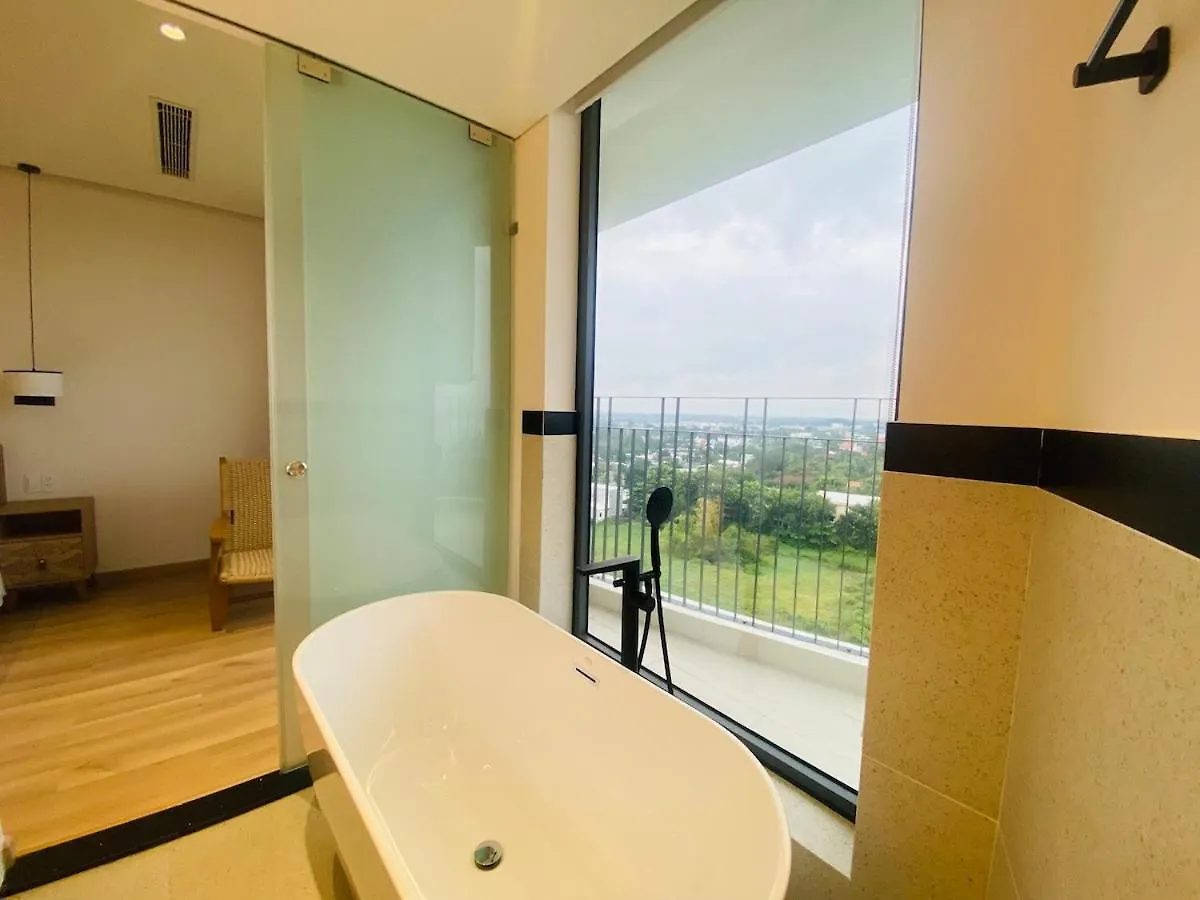 Coastal Apt Panoramic Oceanview Free Swimmingpool ホイアン 0*,
