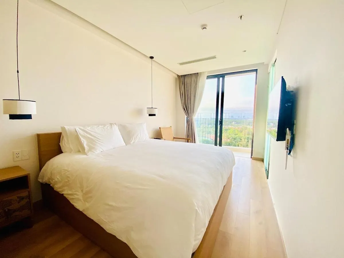 アパート Coastal Apt Panoramic Oceanview Free Swimmingpool ホイアン
