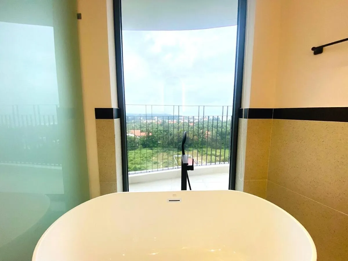 アパート Coastal Apt Panoramic Oceanview Free Swimmingpool ホイアン