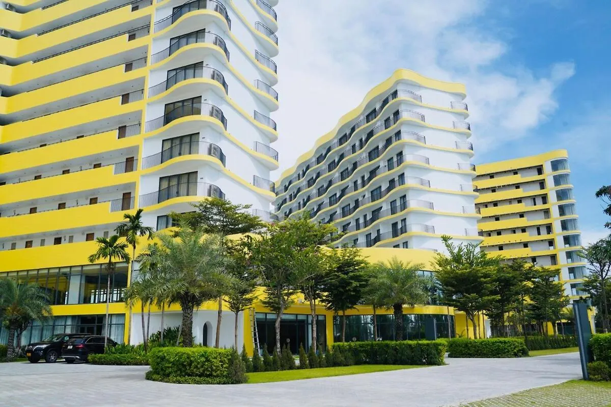アパート Coastal Apt Panoramic Oceanview Free Swimmingpool ホイアン ベトナム